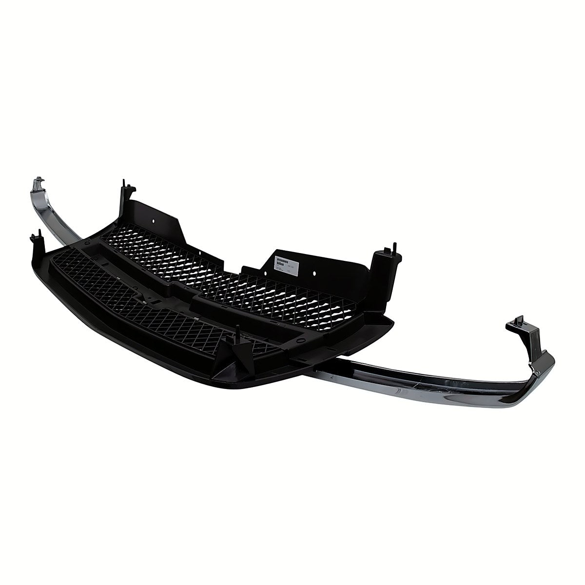 2003-2005 Chevrolet Silverado 1500 Grille, top view, GM1200489