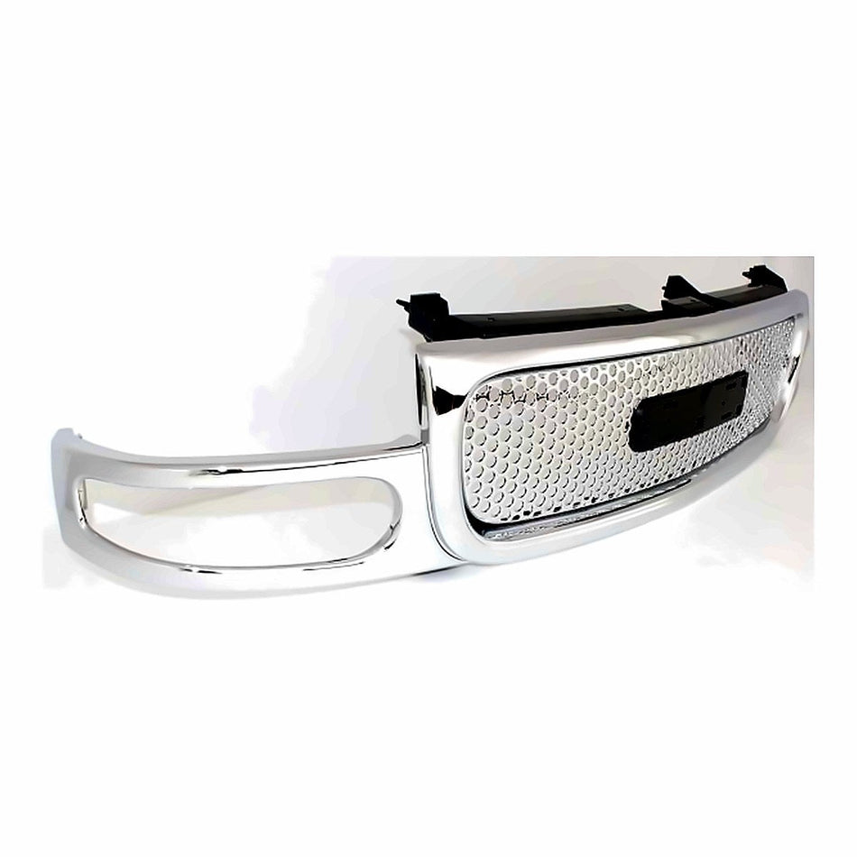 2001-2006 GMC Yukon Denali Grille, left-side view, GM1200510
