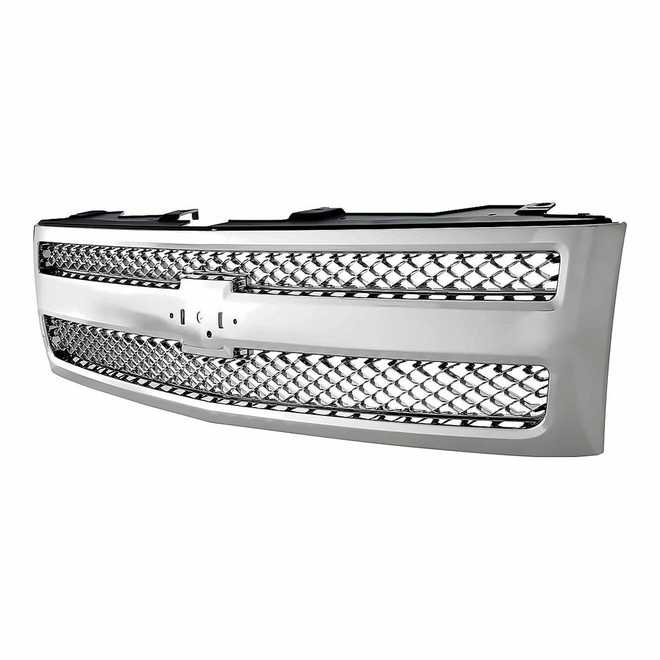 2007-2013 Chevrolet Silverado 1500 Grille, left-side view, GM1200655