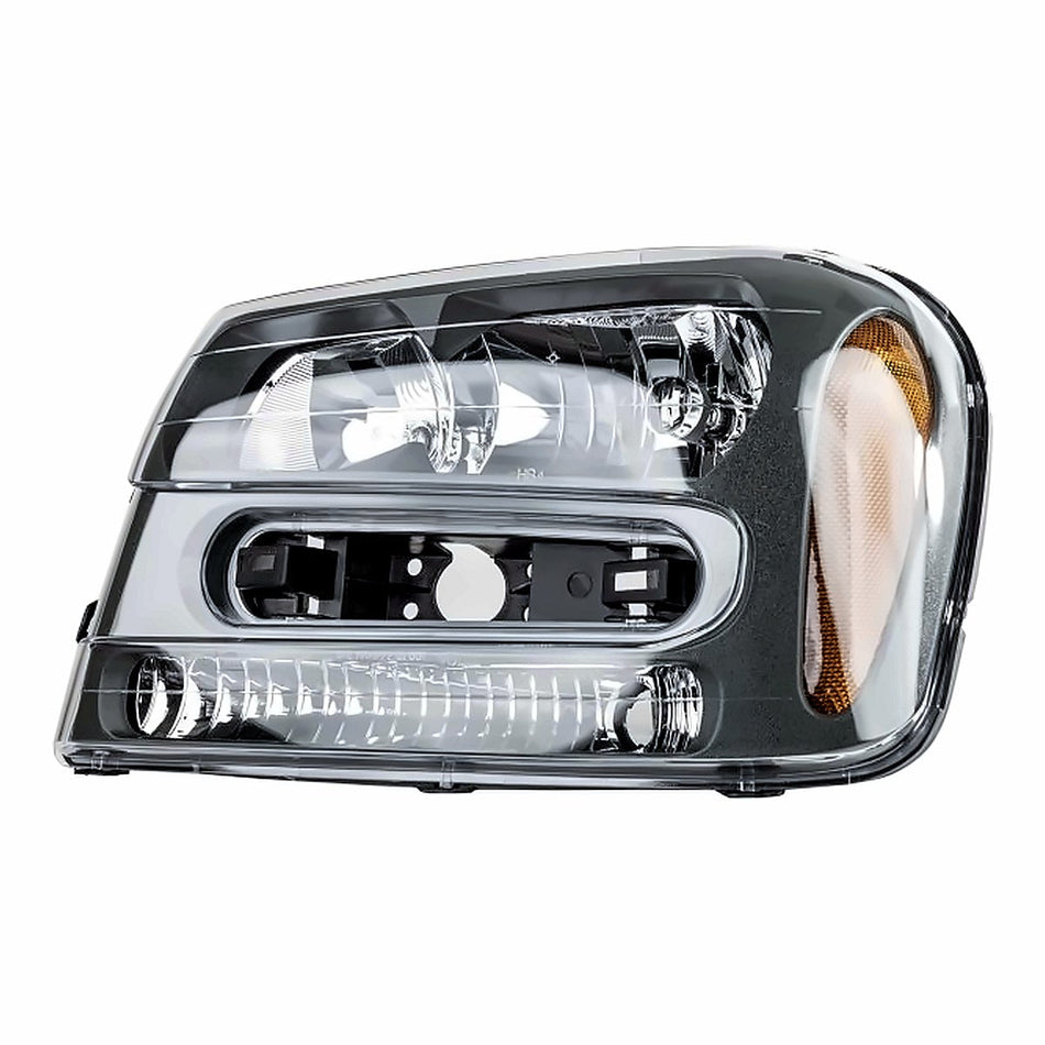 2002-2009 Chevrolet Trailblazer Head Lamp, driver side, left-side view, GM2502213C