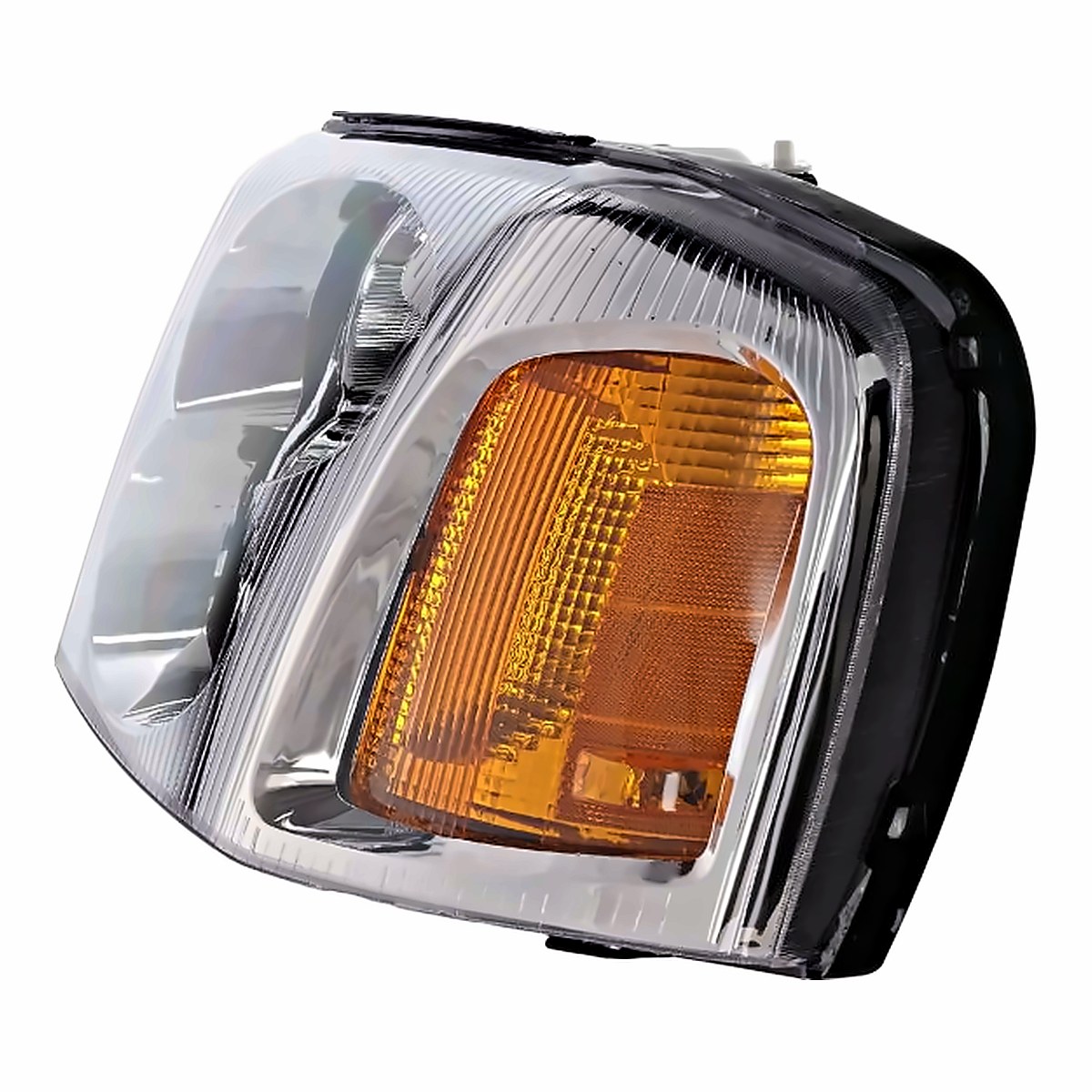2002-2009 GMC Envoy Head Lamp, driver side, detail view 1, GM2502220C