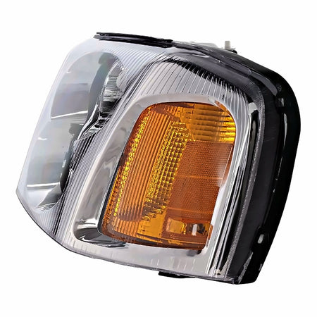 2002-2009 GMC Envoy Head Lamp, driver side, detail view 1, GM2502220C