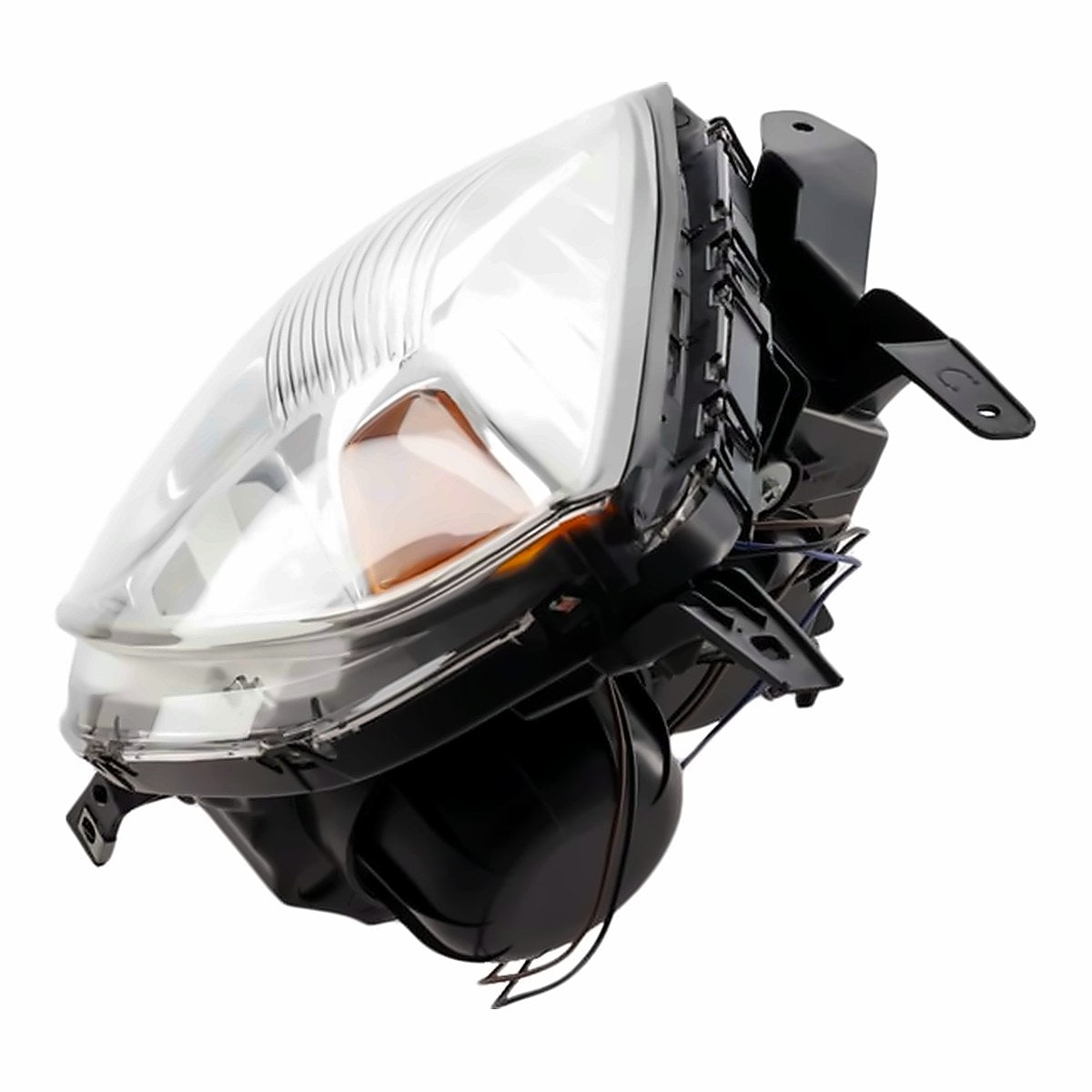 2010-2015 Chevrolet Equinox Head Lamp, driver side, bottom view, GM2502338