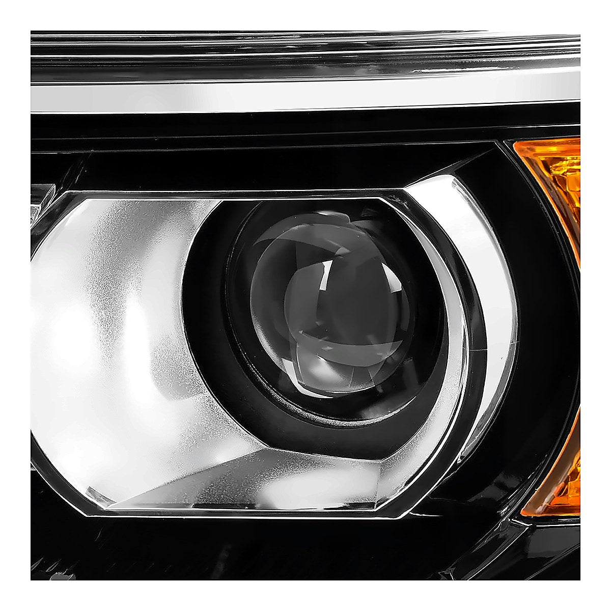 2014-2015 GMC Sierra 1500 Head Lamp, driver side, rear view, GM2502394