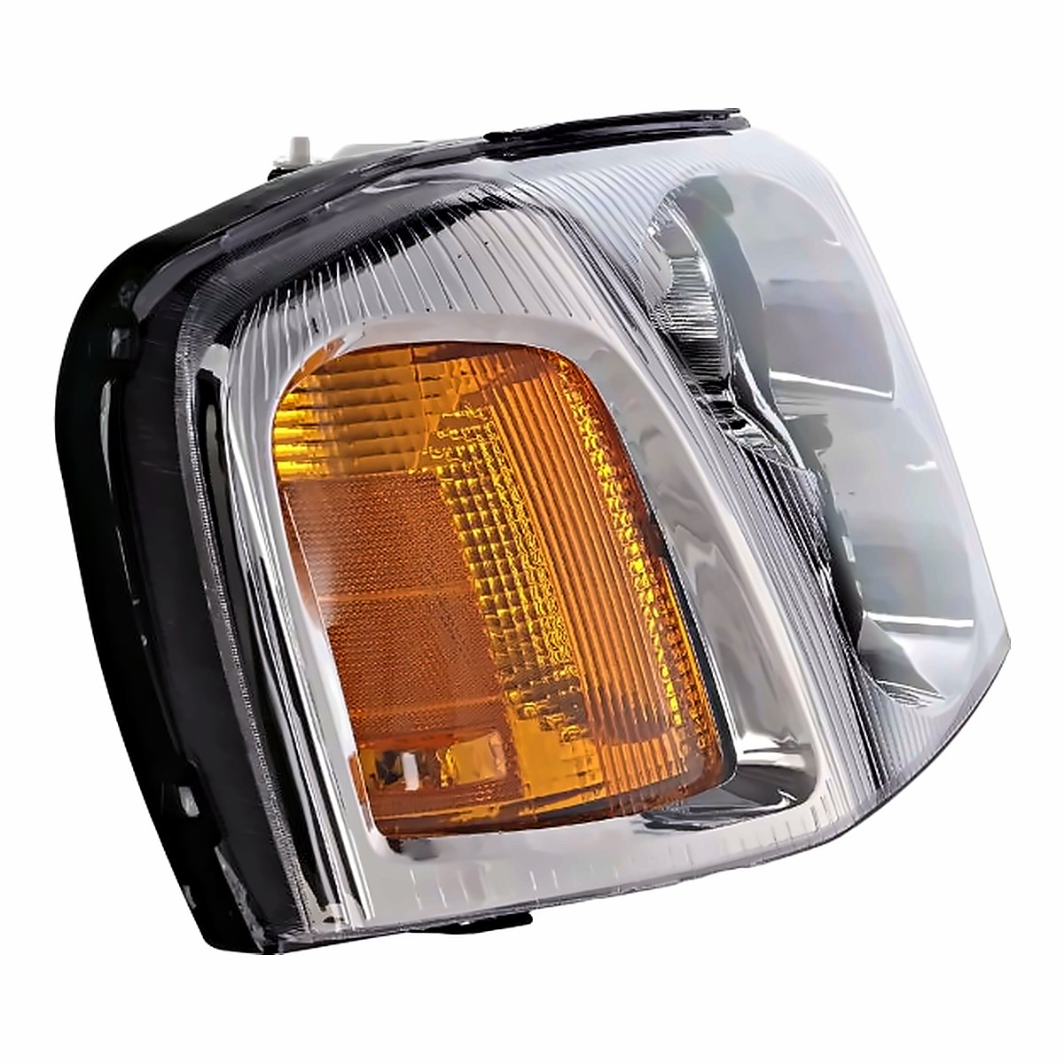 2002-2009 GMC Envoy Head Lamp, passenger side, bottom view, GM2503220
