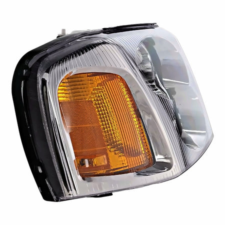 2002-2009 GMC Envoy Head Lamp, passenger side, bottom view, GM2503220