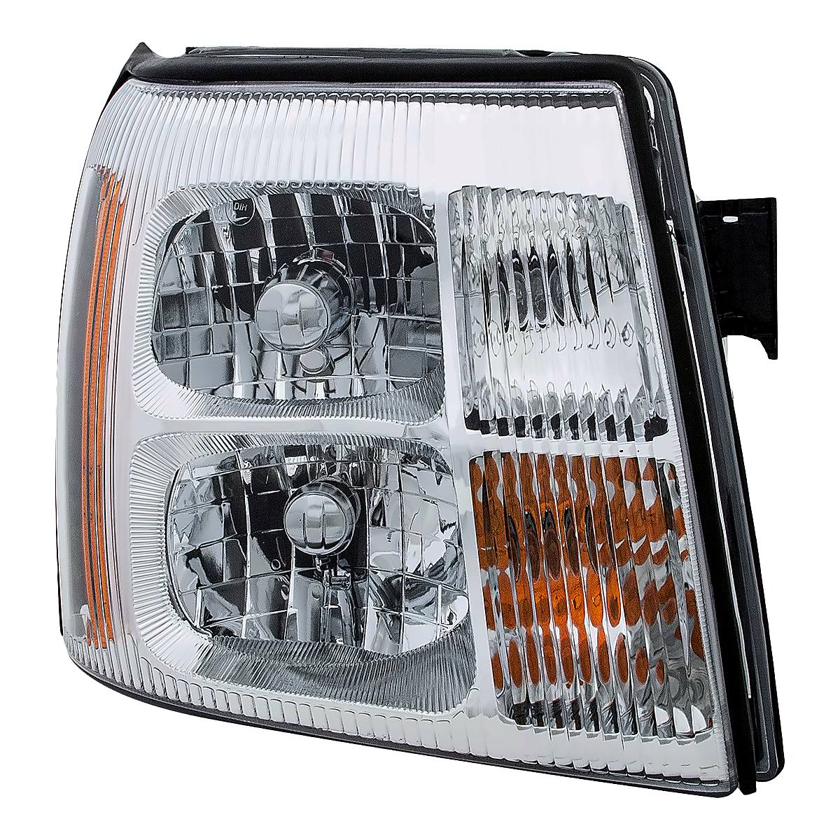 2003-2006 Cadillac Escalade ESV Head Lamp, passenger side, bottom view, GM2503236