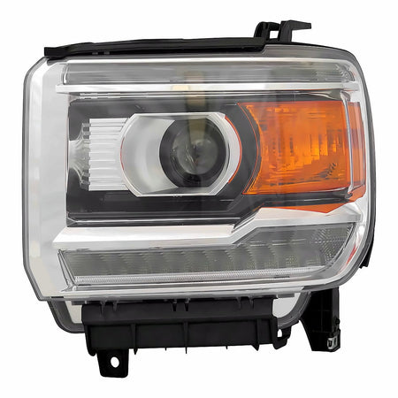 2014-2015 GMC Sierra 1500 Head Lamp, rear view, GM2503390