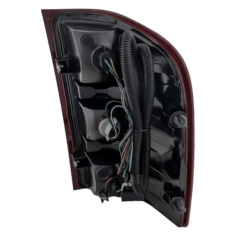 2007-2013 GMC Sierra 1500 Tail Lights, passenger side, rear view, GM2801207