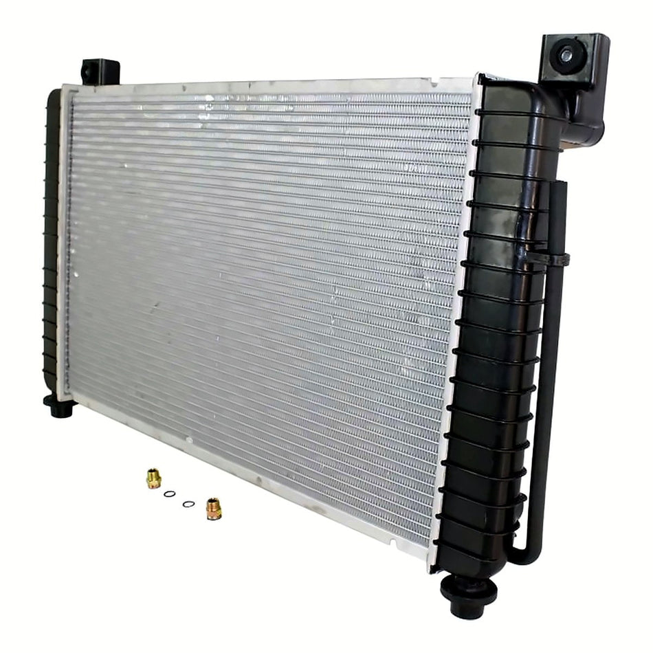 2003-2005 Cadillac Escalade ESV Radiator, left-side view, GM3010436
