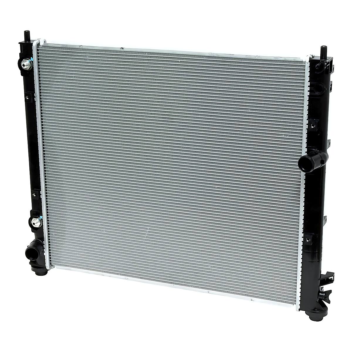 2006-2009 Cadillac SRX Radiator, left-side view, GM3010537
