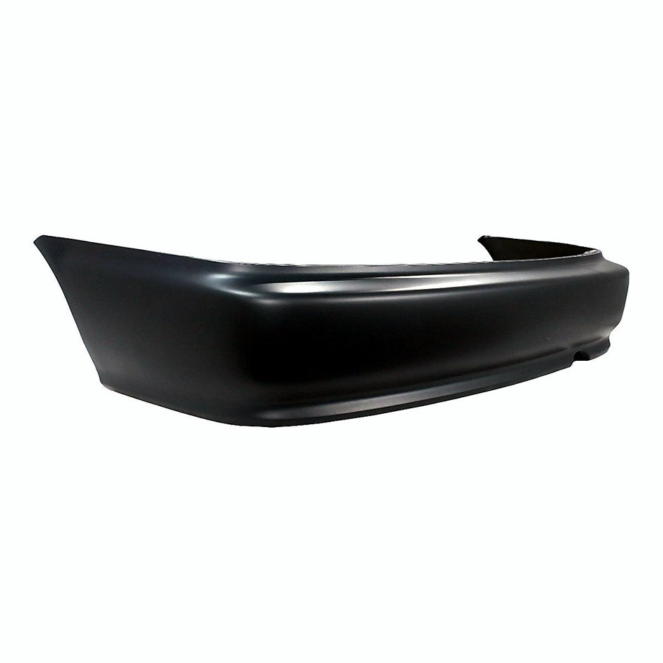 1999-2000 Honda Civic Sedan Bumpers, rear, left-side view, HO1100190