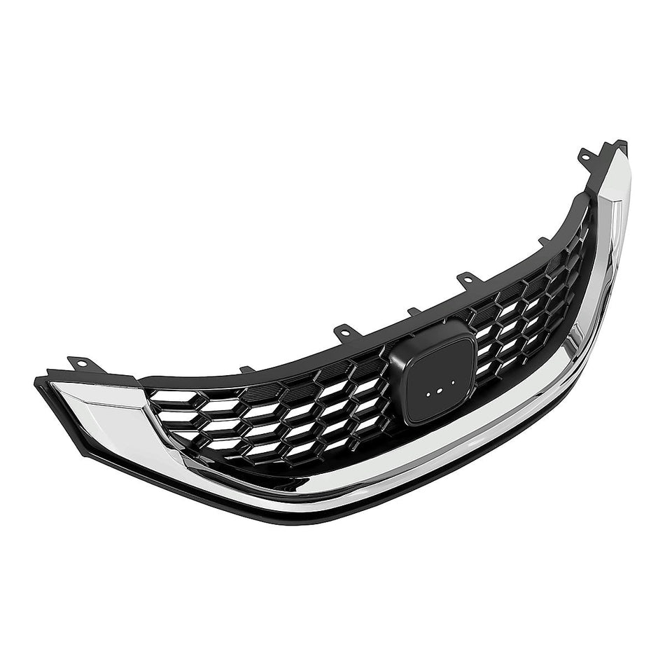 2013-2015 Honda Civic Sedan Grille, left-side view, HO1202109