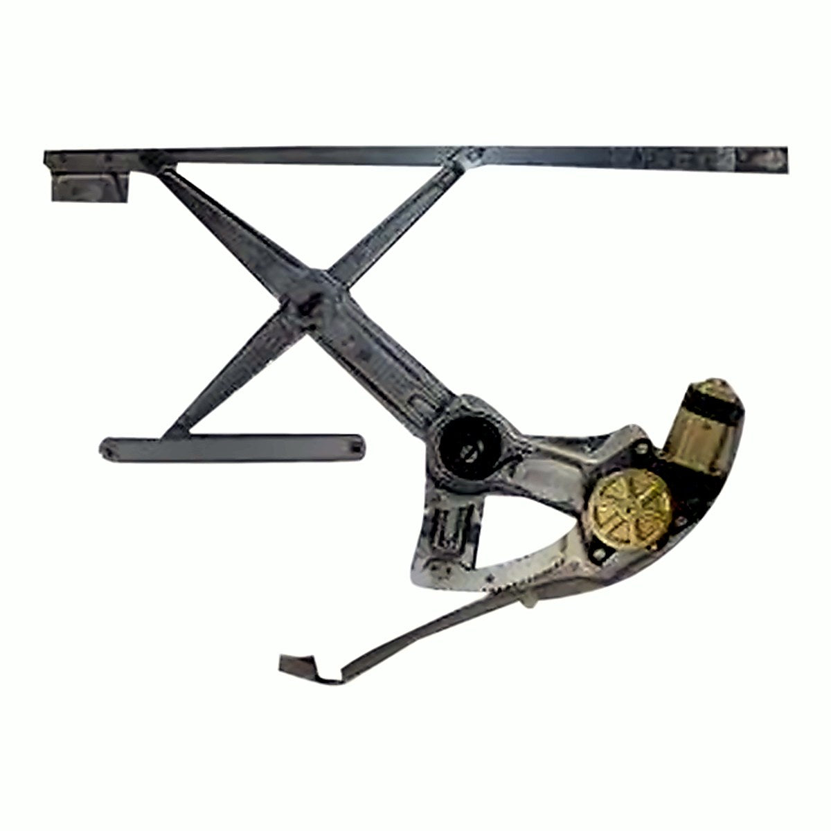 1990-1993 Honda Accord Sedan Window Regulator, driver side, top view, HO1350103