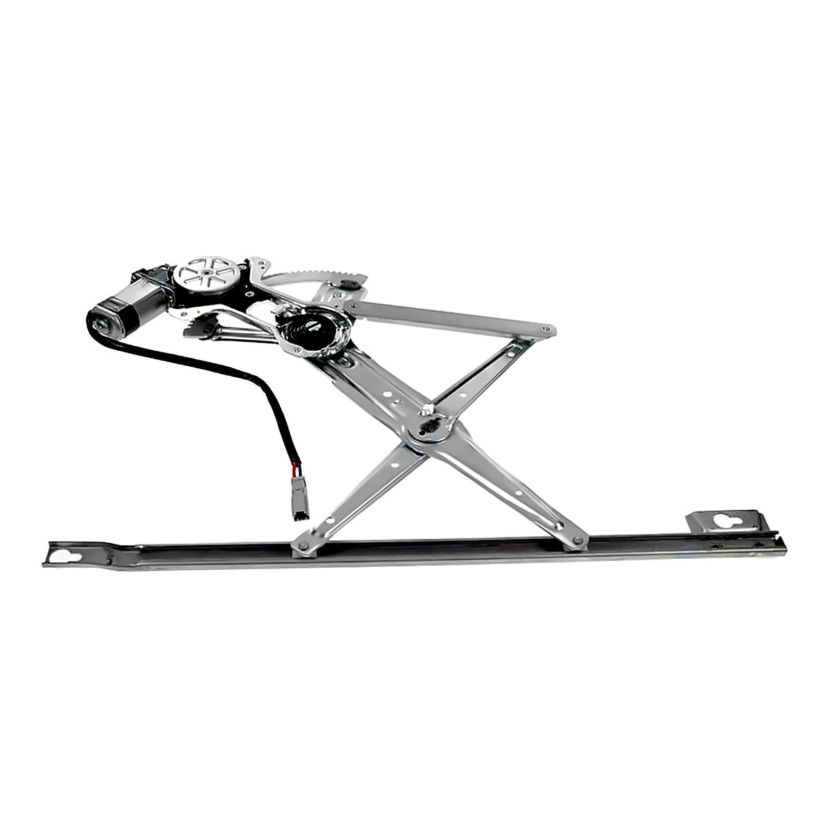 1990-1993 Honda Accord Sedan Window Regulator, passenger side, top view, HO1351103