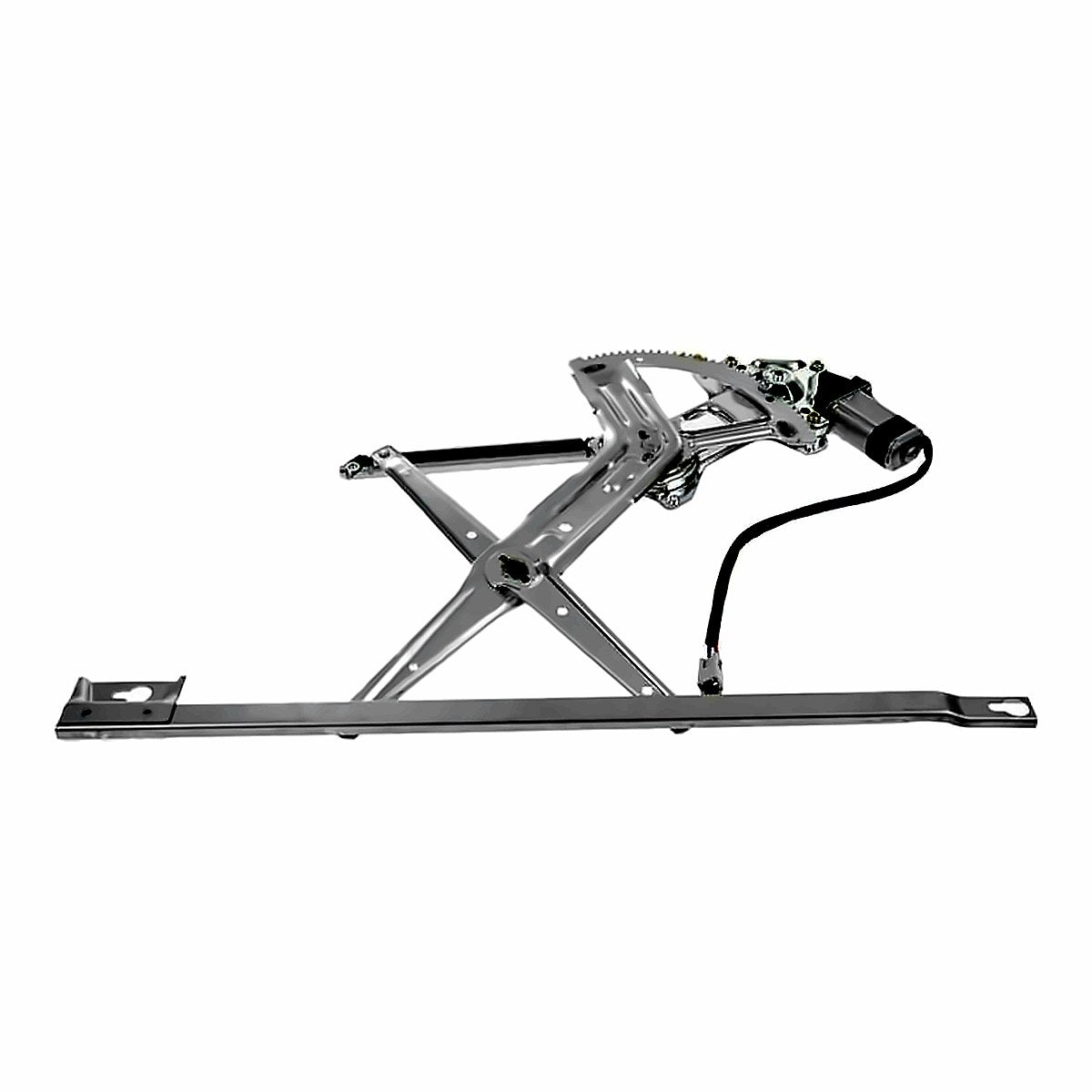 1990-1993 Honda Accord Sedan Window Regulator, passenger side, bottom view, HO1351103