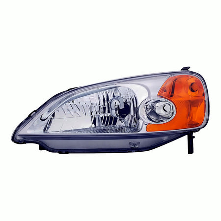 2003 Honda Civic Hybrid Head Lamp, driver side, HO2502116