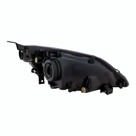 2003 Honda Civic Hybrid Head Lamp, driver side, bottom view, HO2502116
