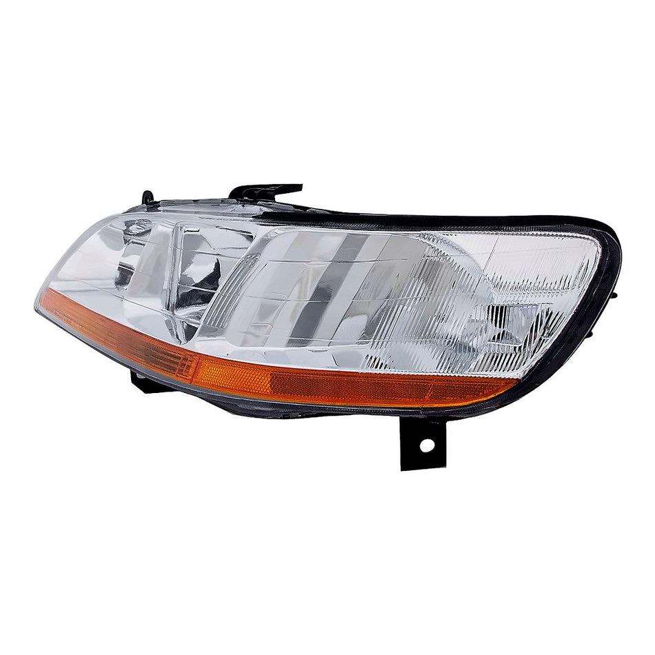 2001-2002 Honda Accord Sedan Head Lamp, driver side, left-side view, HO2502117