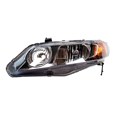 2006-2008 Honda Civic Sedan Head Lamp, driver side, HO2502125U