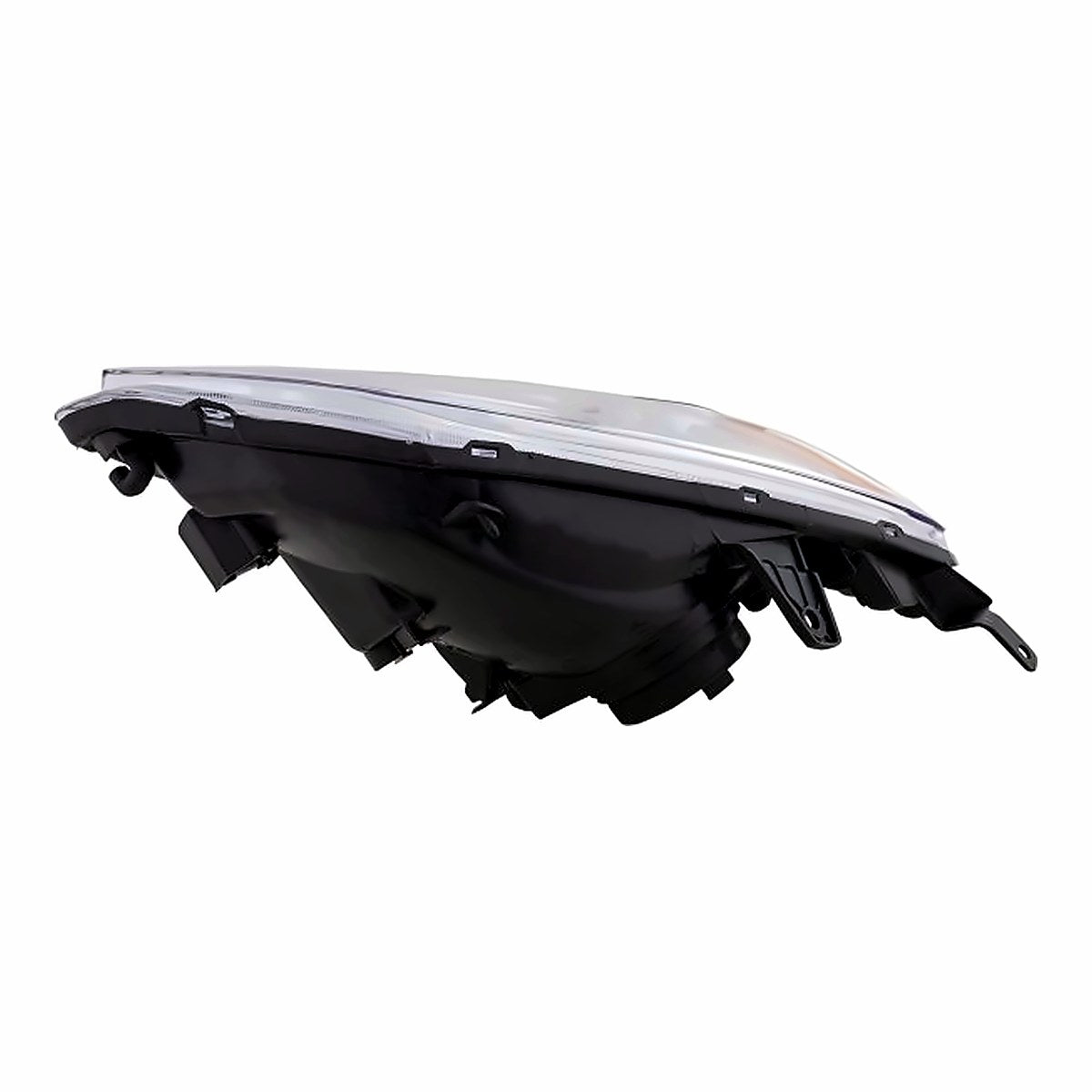 2003 Honda Civic Hybrid Head Lamp, passenger side, bottom view, HO2503116