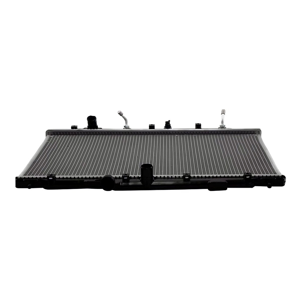 1992-1996 Honda Prelude Radiator (1572) 2.3L - side angle, Part HO3010150