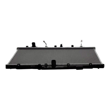 1992-1996 Honda Prelude Radiator (1572) 2.3L - side angle, Part HO3010150