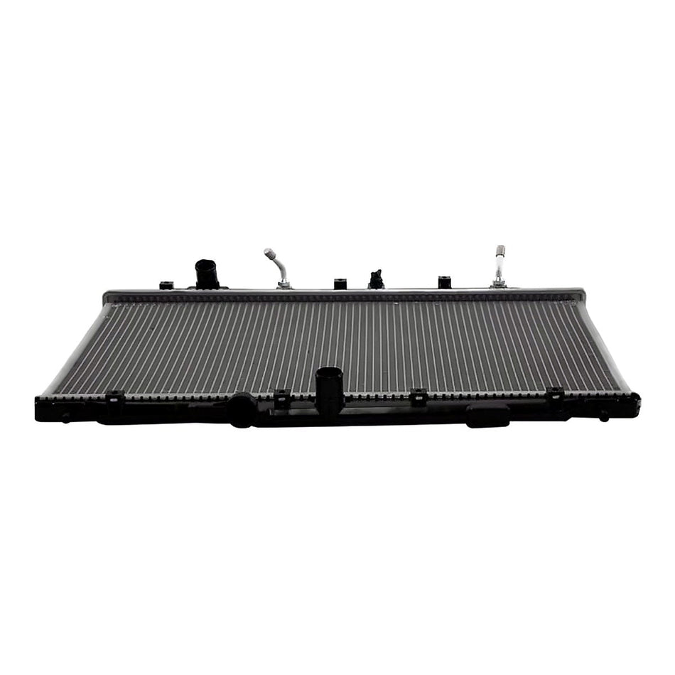 1992-1996 Honda Prelude Radiator (1572) 2.3L - side angle, Part HO3010150