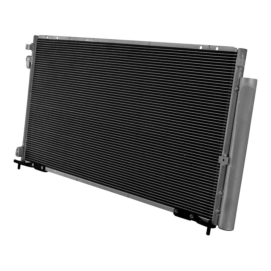 2006-2011 Honda Civic Coupe Condenser, rear view, HO3030143