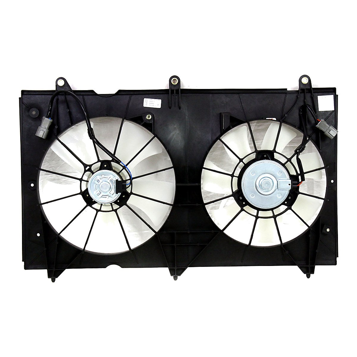 2003-2007 Honda Accord Sedan Cooling Fan, left-side view, HO3115121