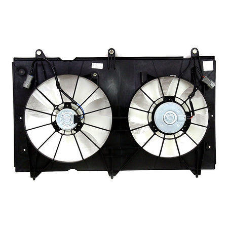 2003-2007 Honda Accord Sedan Cooling Fan, left-side view, HO3115121