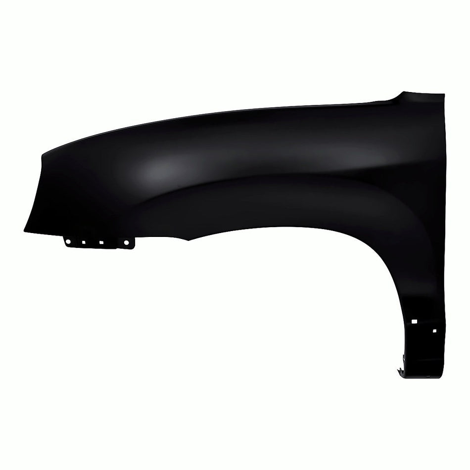 2001-2006 Hyundai Santa Fe Fender Front Driver Side With Moulding Hole - product view, Part HY1240119