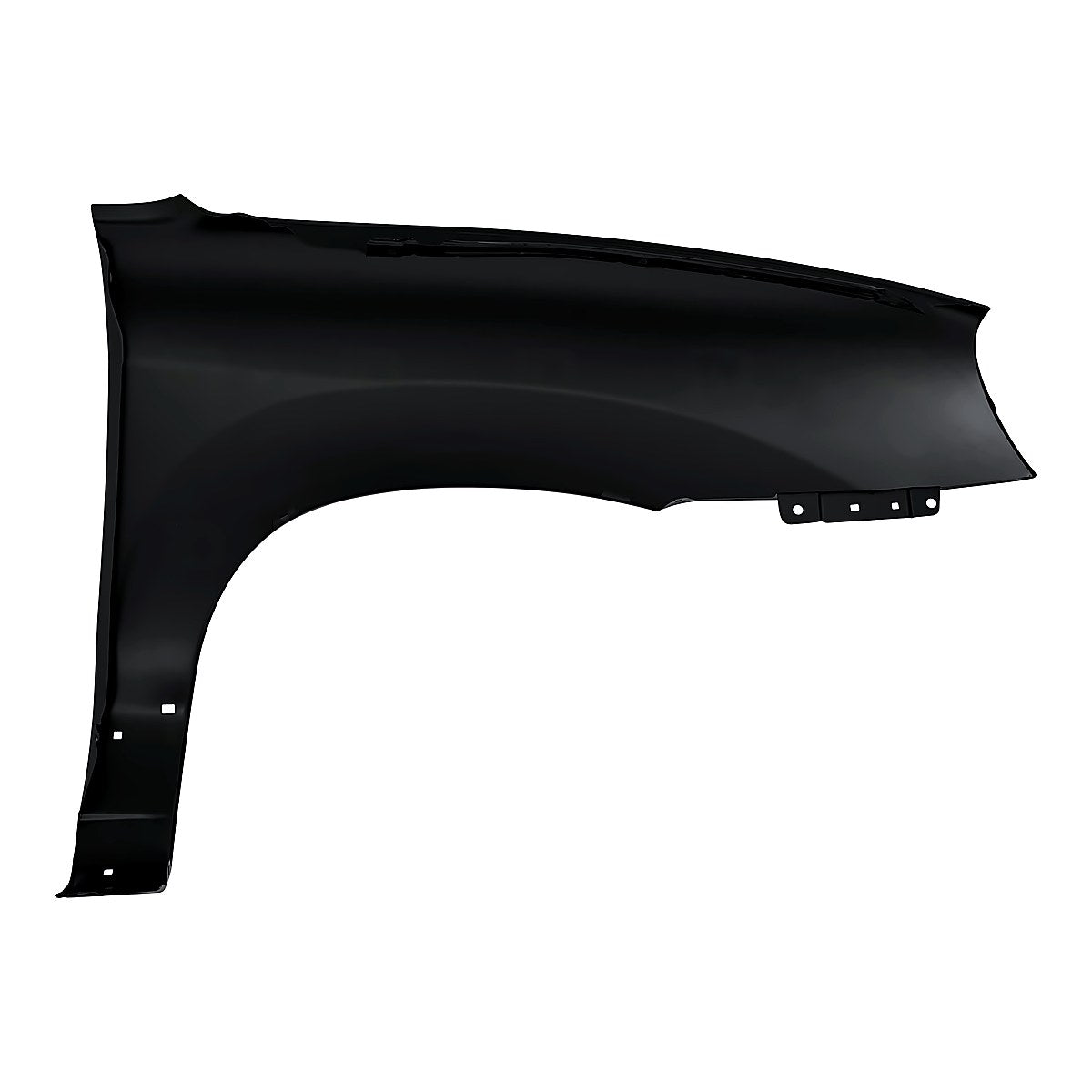 2001-2006 Hyundai Santa Fe Fender Front Driver Side With Moulding Hole - back view, Part HY1240119