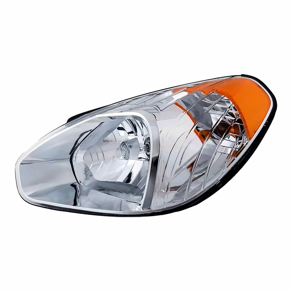 2007-2011 Hyundai Accent Sedan Head Lamp, driver side, left-side view, HY2502144