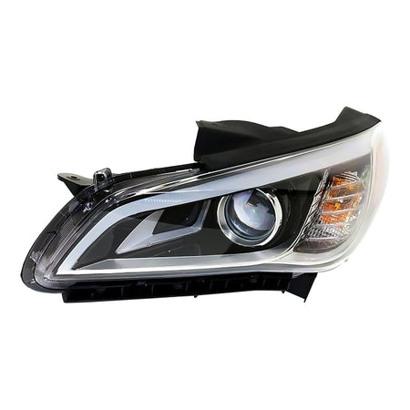 2015-2017 Hyundai Sonata Head Lamp Driver Side HID - opposite side angle, Part HY2502184C