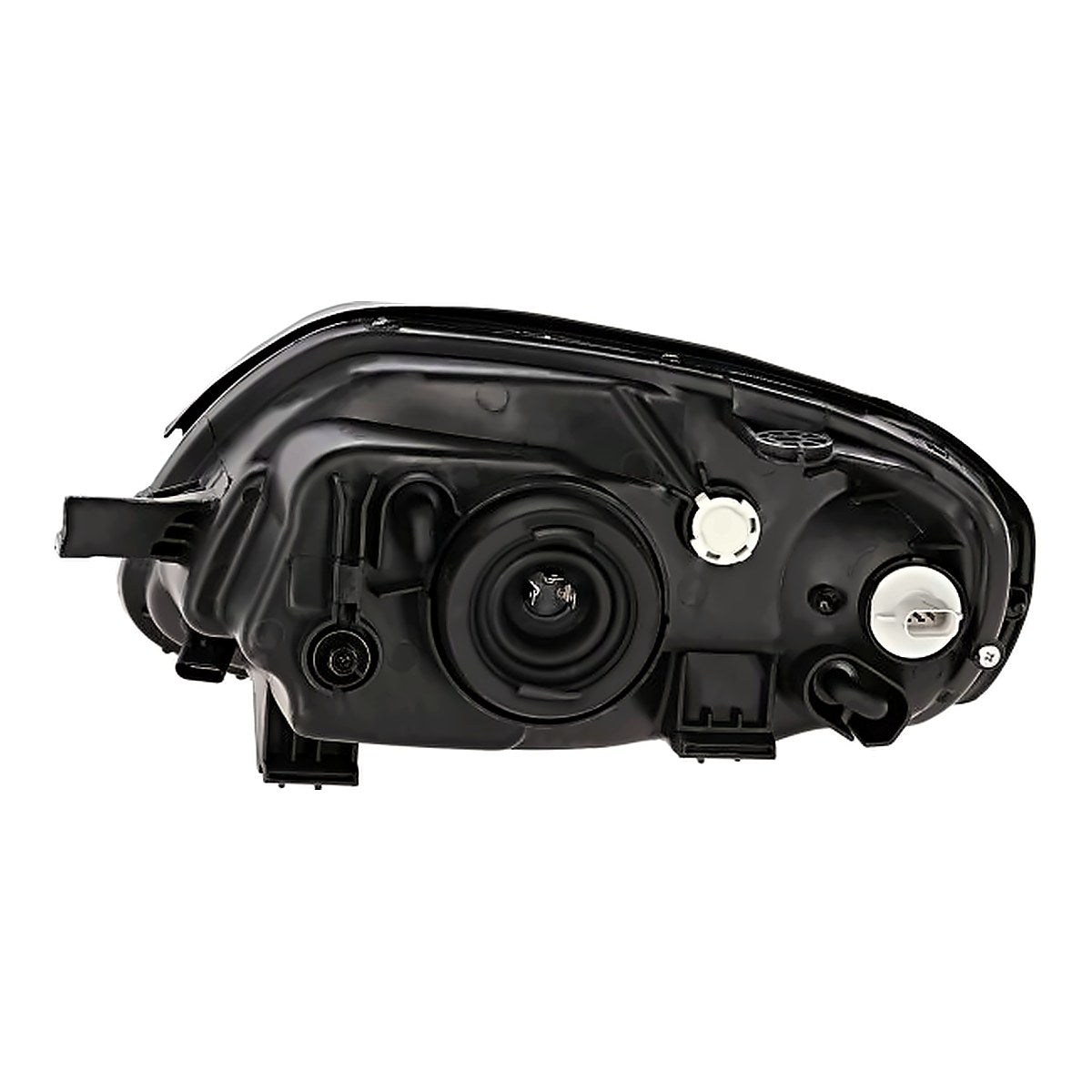 2003-2005 Hyundai Accent Sedan Head Lamp, passenger side, bottom view, HY2503128