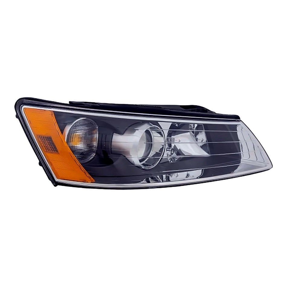 2006-2008 Hyundai Sonata Head Lamp, passenger side, left-side view, HY2503135