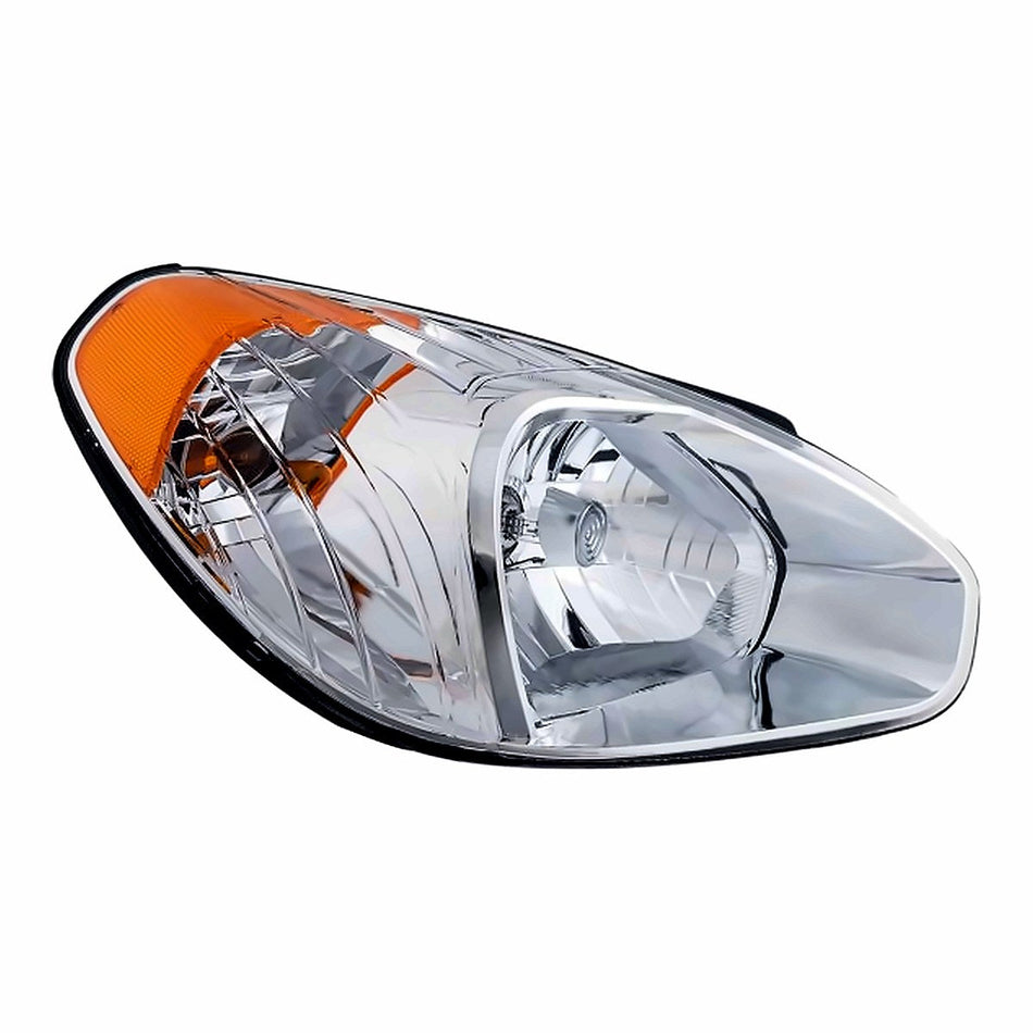 2007-2011 Hyundai Accent Hatchback Head Lamp, passenger side, left-side view, HY2503144
