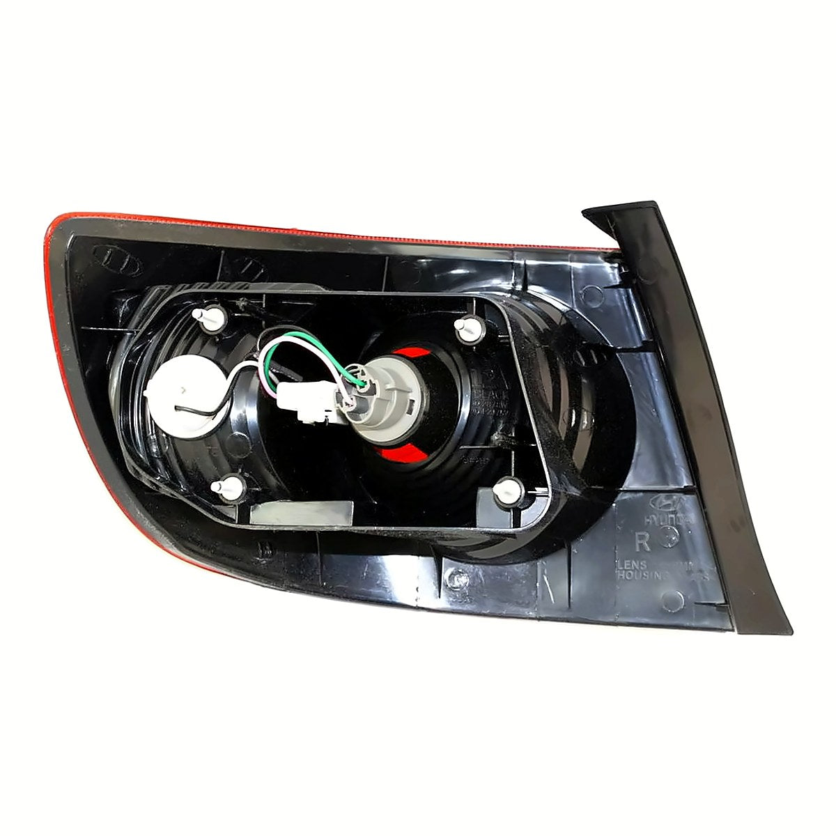 2001-2003 Hyundai Elantra Tail Lamp Driver Side - back view, Part HY2800123