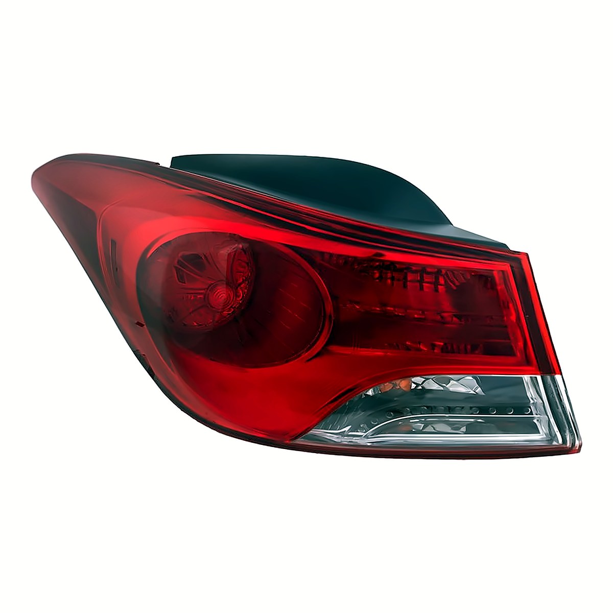 2011-2013 Hyundai Elantra Sedan Tail Lamp Driver Side USA Built - product view, Part HY2804119