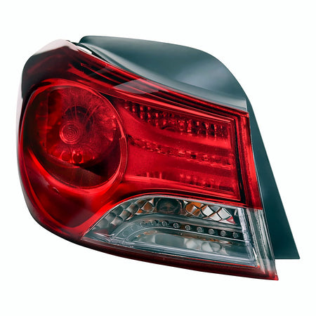 2011-2013 Hyundai Elantra Sedan Tail Lamp Driver Side USA Built - side angle, Part HY2804119