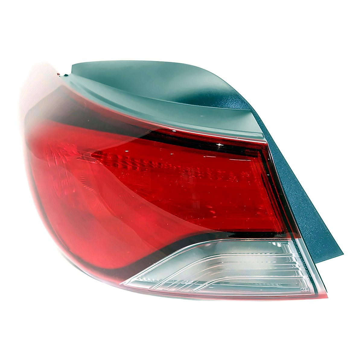 2014-2016 Hyundai Elantra Sedan Tail Lamp Driver Side Korea Built - side angle, Part HY2804130