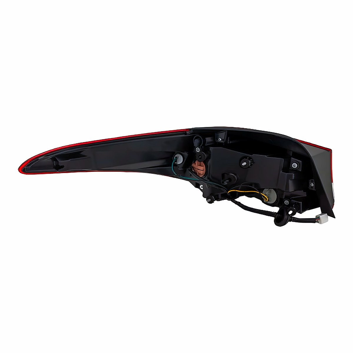 2014-2016 Hyundai Elantra Sedan Tail Lamp Driver Side Us Built - back view, Part HY2804131
