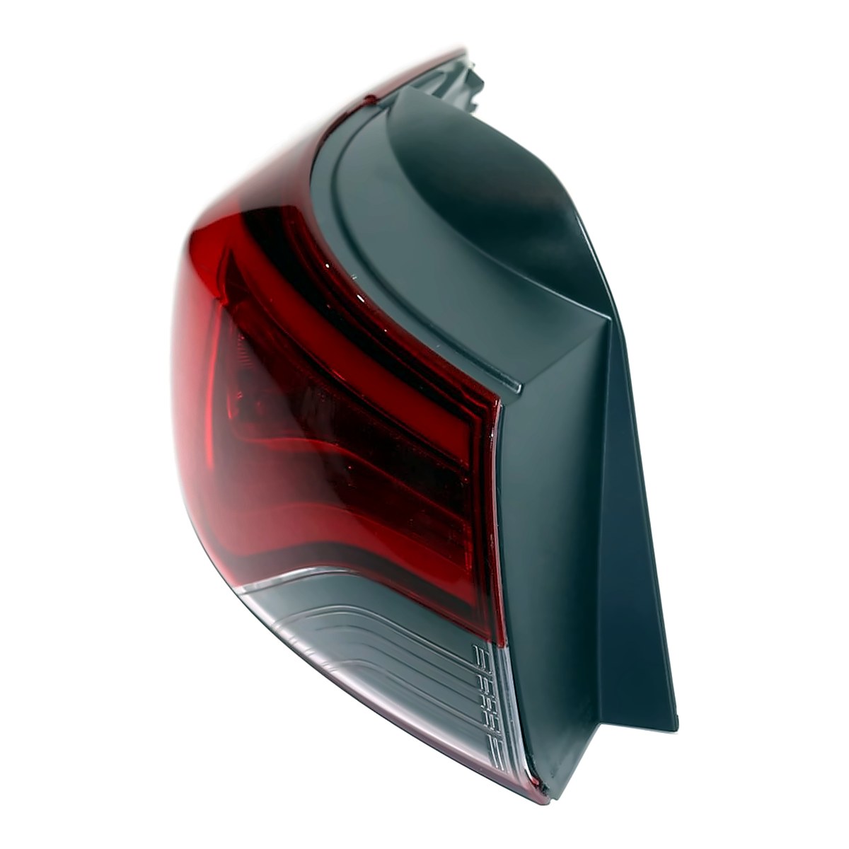 2014-2016 Hyundai Elantra Sedan Tail Lamp Driver Side LED Us Built - side angle, Part HY2804132