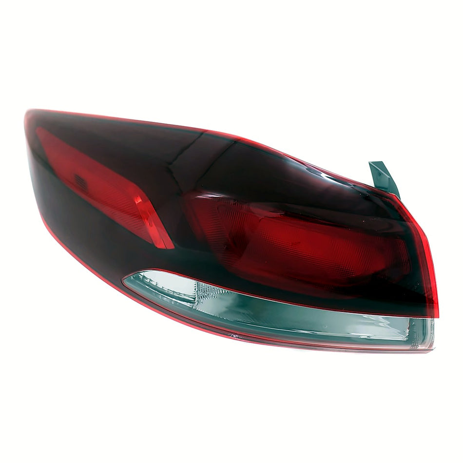 2017-2018 Hyundai Elantra Sedan Tail Lamp Passenger Side Bulb Type USA Built - side angle, Part HY2805140C