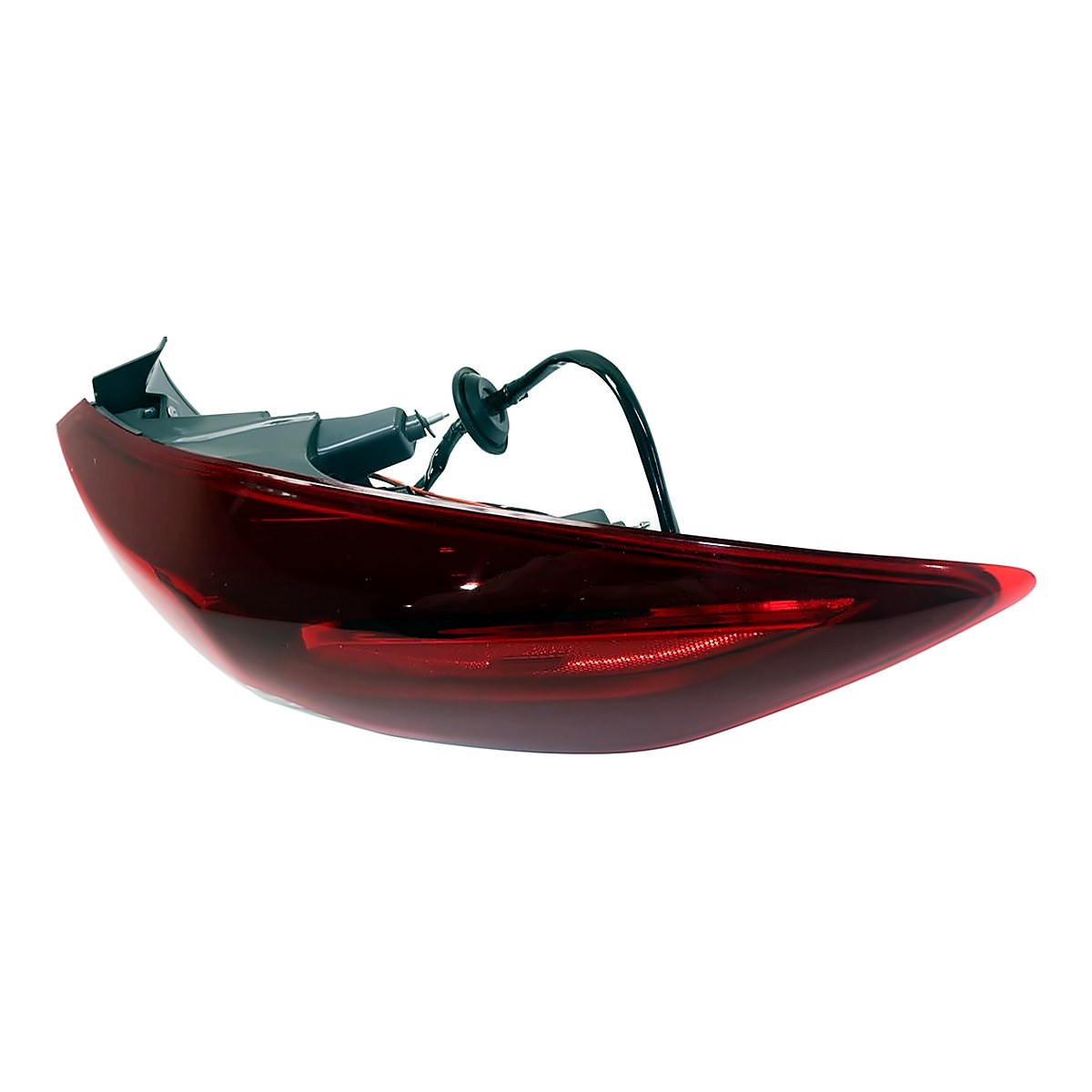 2017-2018 Hyundai Elantra Sedan Tail Lamp Passenger Side LED Type - lower view, Part HY2805141