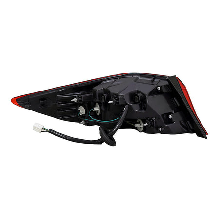 2019-2020 Hyundai Elantra Sedan Tail Lamp Passenger Side Bulb Type - back view, Part HY2805159C