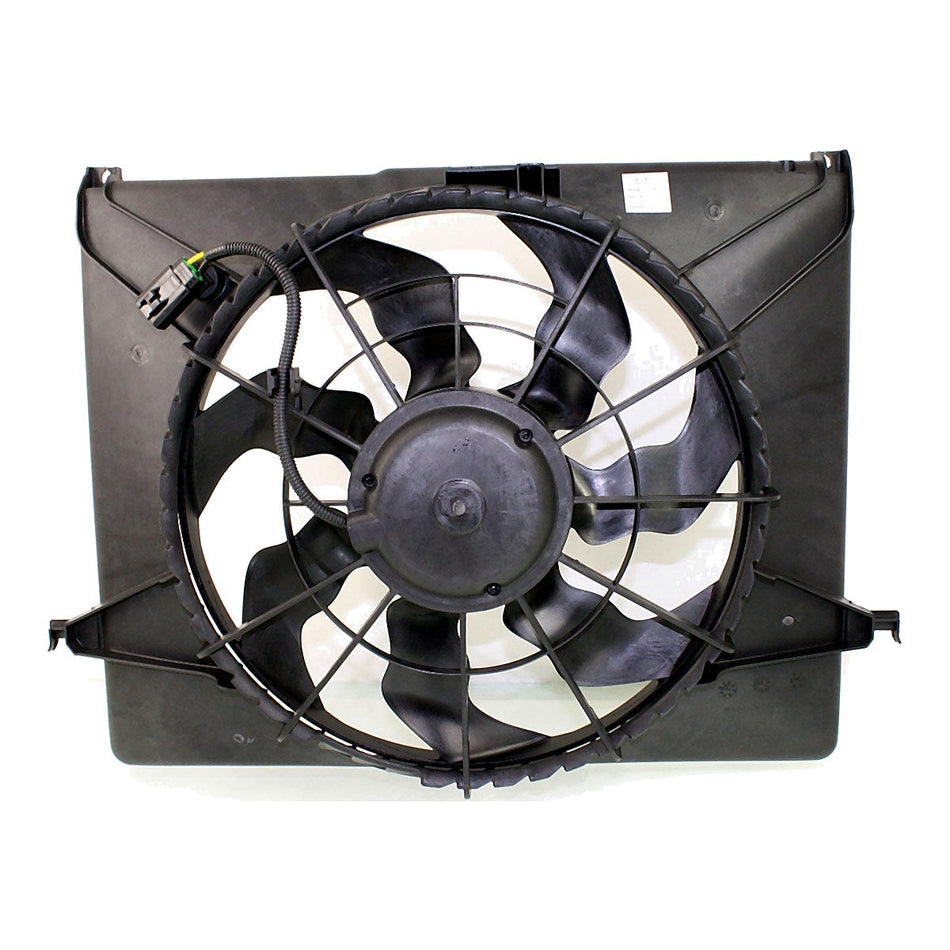 2006-2008 Hyundai Sonata Cooling Fan, left-side view, HY3117100