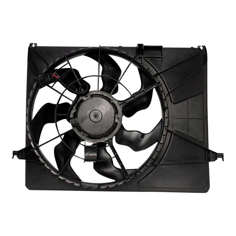 2006-2008 Hyundai Sonata Cooling Fan, left-side view, HY3117101