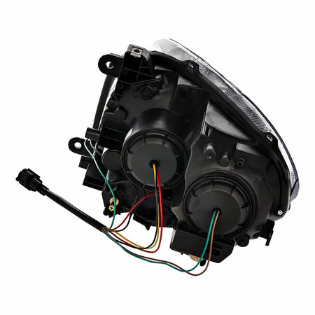 2003-2004 Infiniti G35 Sedan Head Lamp, driver side, rear view, IN2502112